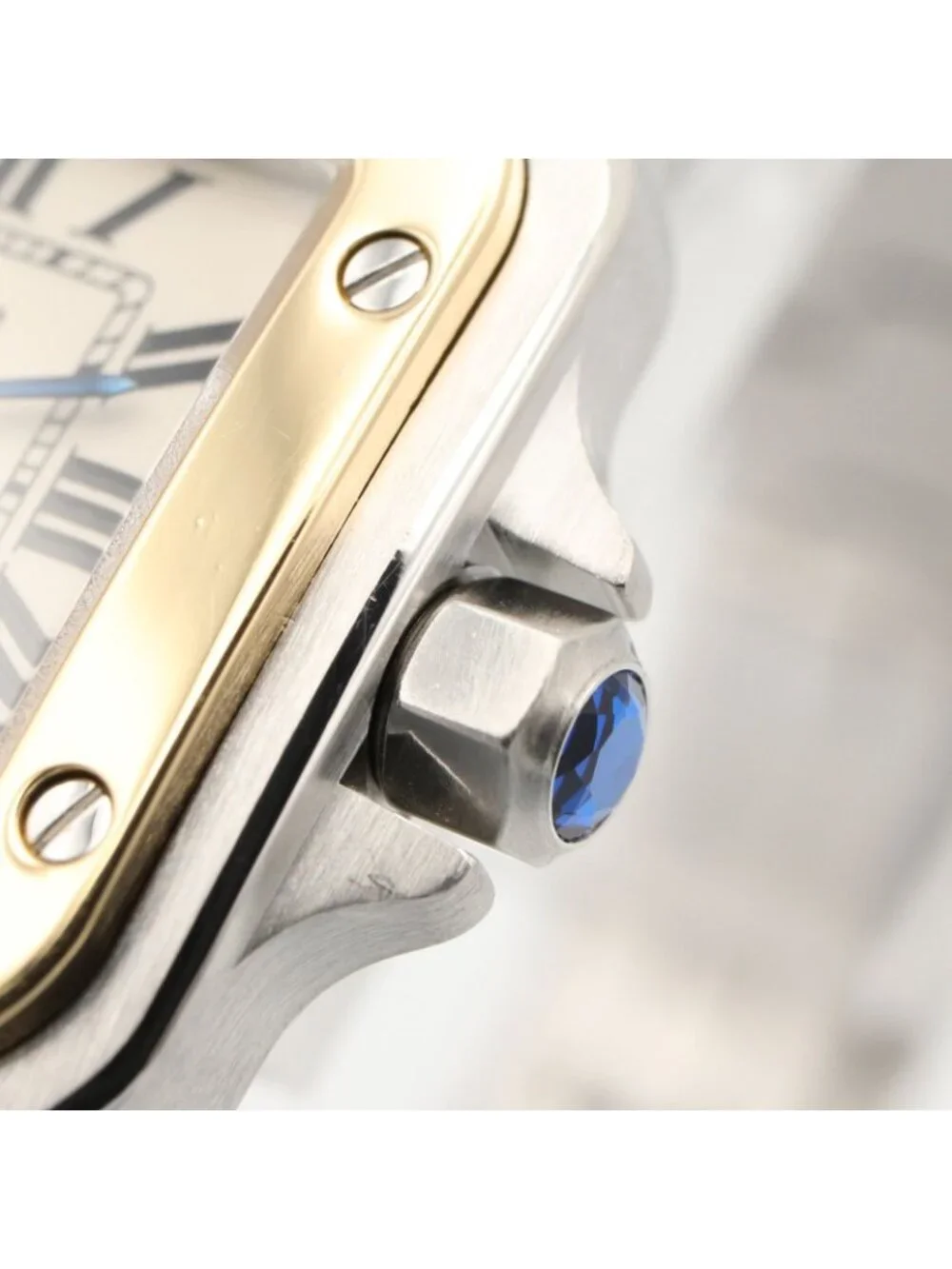 Cartier Watch Santos Galbee SM Silver Stainless Steel